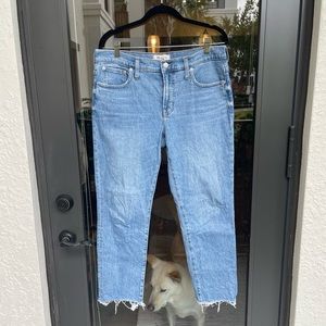 Madewell The Petite Mid-Rise Perfect Vintage Jean in Enmore Wash